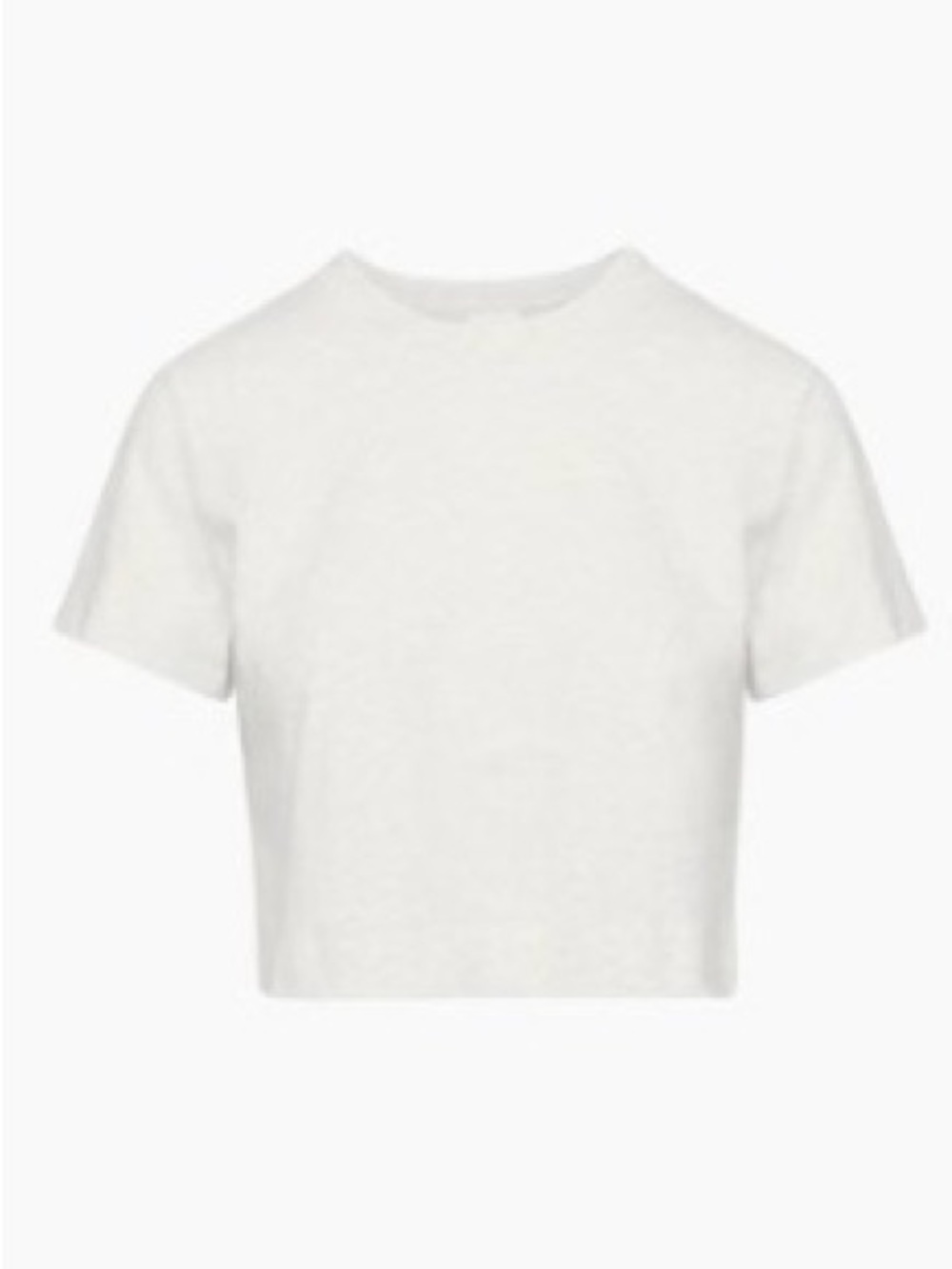 Aritzia Wilfred Free Heather Cloud White T-Shirt